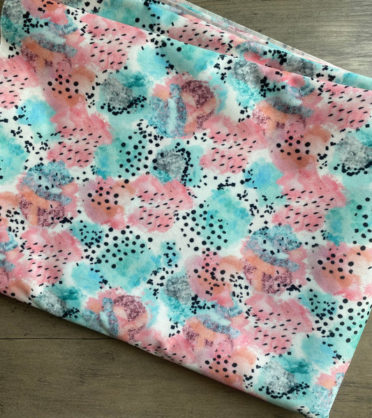 Pink and Blue Wild Wet Bag