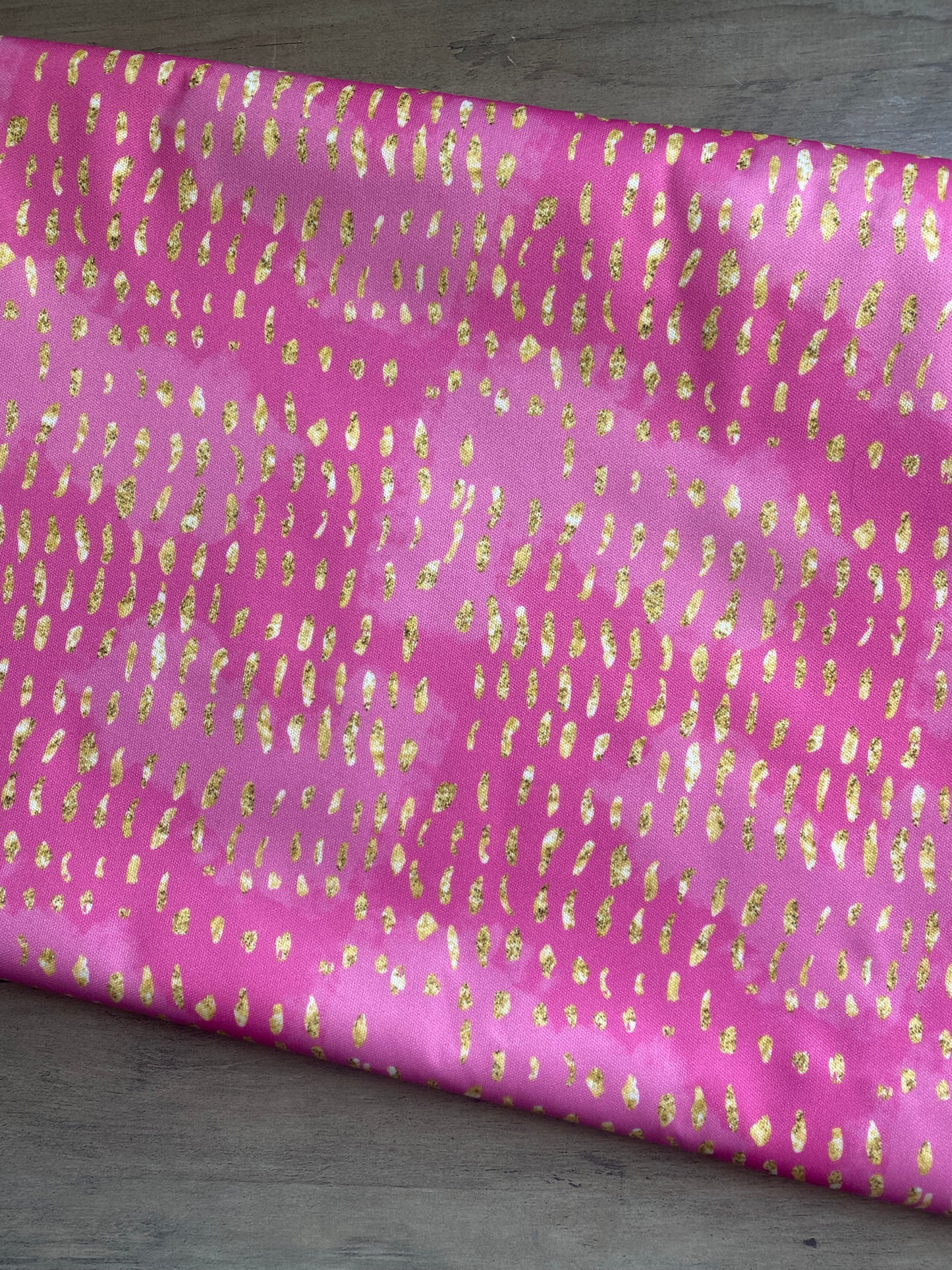Pink and Gold Foil Wet Bag