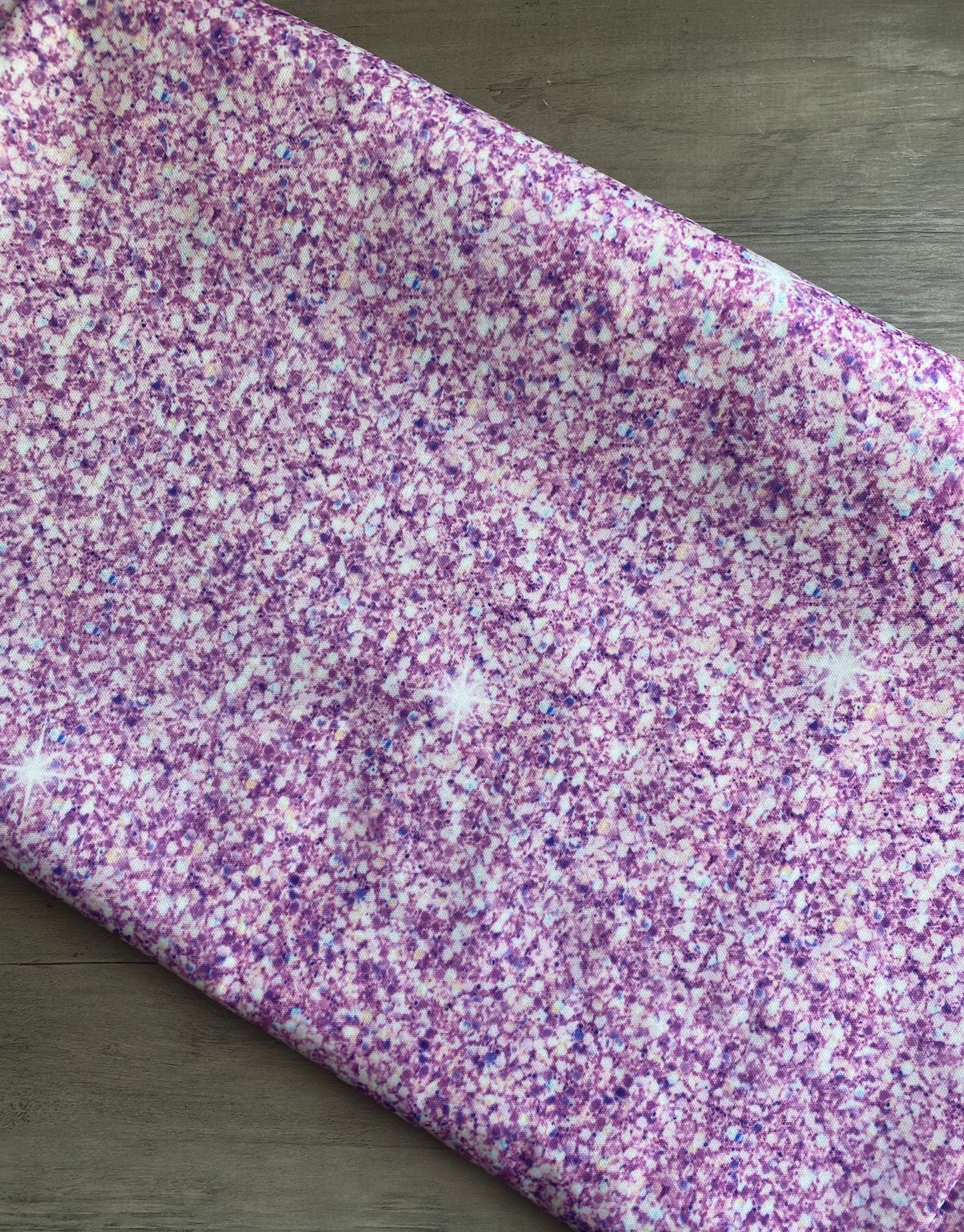 Purple Glitter Wet Bag