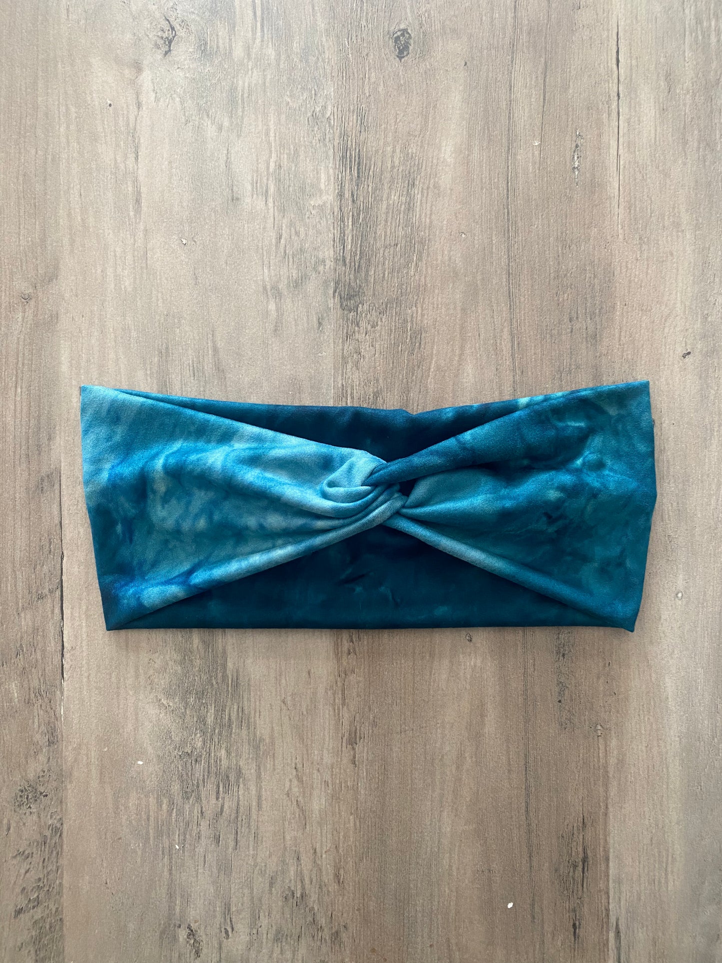 Azurite Tie Dye Headband